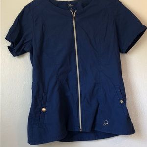 Joanna Nurse Blue Scrubs